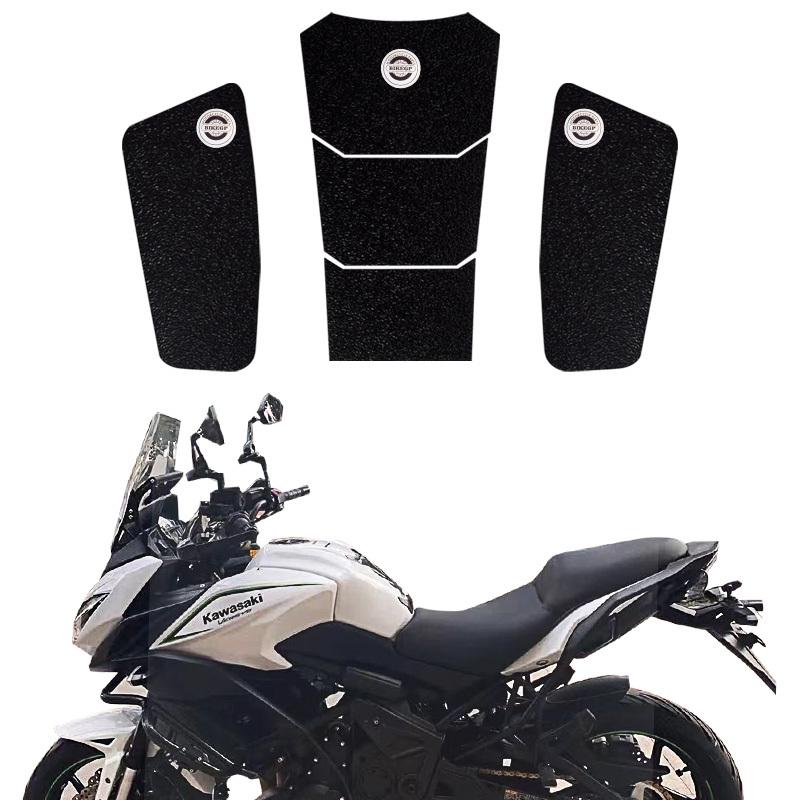 适用异兽650 versys 650 15-21摩托车油箱贴鱼骨贴防滑侧贴