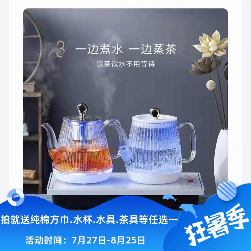泓雁全自动快煮壶上水黑茶快煮壶煮茶器茶饮机壶养生器煮茶煮茶壶
