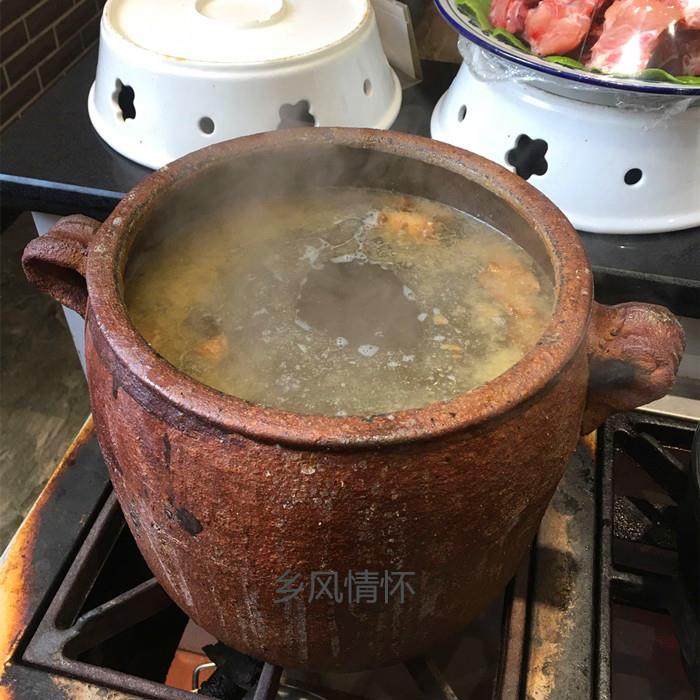 高档湖北土沙罐老式工砂锅沙锅罐子手吊粗沙瓦罐土子孕儿妇童煲汤
