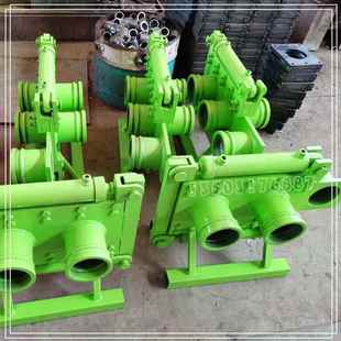 混凝土三通截止阀液压截止阀dn125泵管输送截止阀管道换向阀