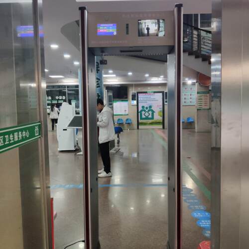 红外测温门测温门测温安检门经济型安检门SY-RT30E热成像测温门