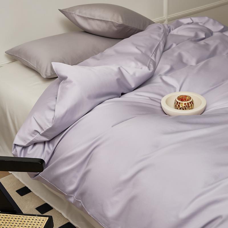 罩100支XS246301棉全棉被套单件全棉绒纯色百长搭套件全尺寸被芯