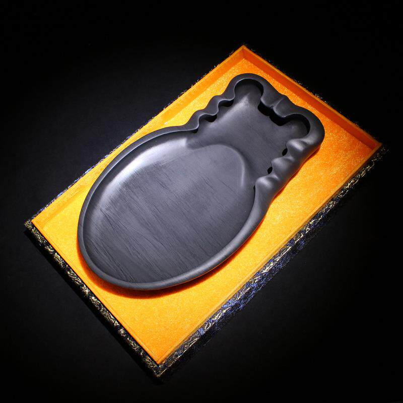 文房宝砚台原石VSU歙砚四砚打天然砚台笔手工磨墨纸砚禅砚