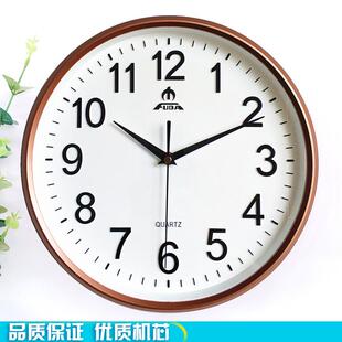 富达钟表挂钟客厅时尚创意时钟表简约现代家用家庭静音电子石英钟