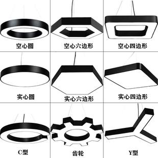 工业风办公室吊灯个性 店铺灯具复古 齿轮异形灯工作室前台网咖服装