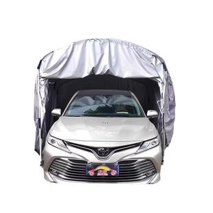 2024年彪羚半自动全自动移动折叠车库伸缩车库防晒遮阳棚户外汽车