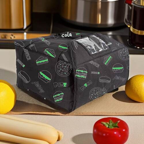 工厂现货大号披萨外卖包大容量保温袋便携送餐包折叠加厚PIZZABAG