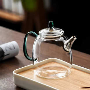 冲茶器 加厚玻璃过滤壶泡茶壶家用壶养生 花茶煮茶耐高温