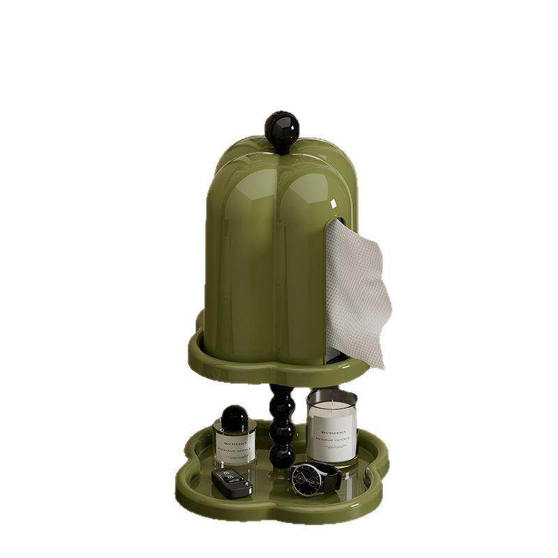家用纸巾盒高级感客厅法式复古风抽纸盒子茶几桌面卷纸纸抽盒塑料