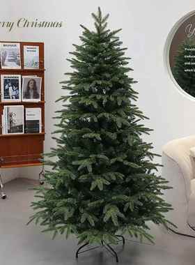 圣HTI树家用大型诞加密1.5景装饰场圣诞节绿色大米型1.8/2.1米发