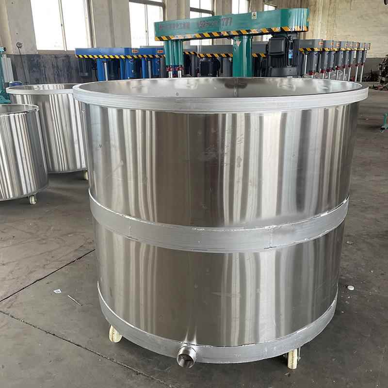 厂家供应不锈钢拉缸油漆涂料搅拌罐不锈钢液体桶不锈钢分散机拉缸