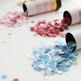 五彩纸屑手拧小礼花结婚礼六一派对聚会布置气氛彩带礼炮拍照道具