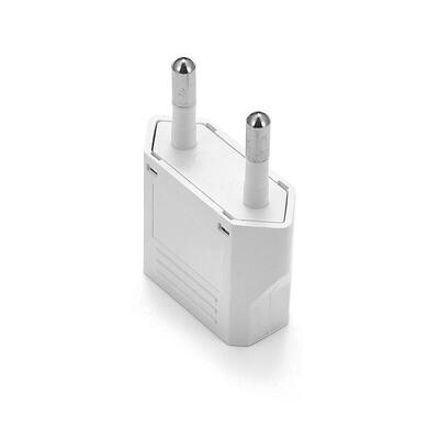 1-100pcs 4.0/4.8mm EU Plug Adapter EU US Israel To Euro KR B