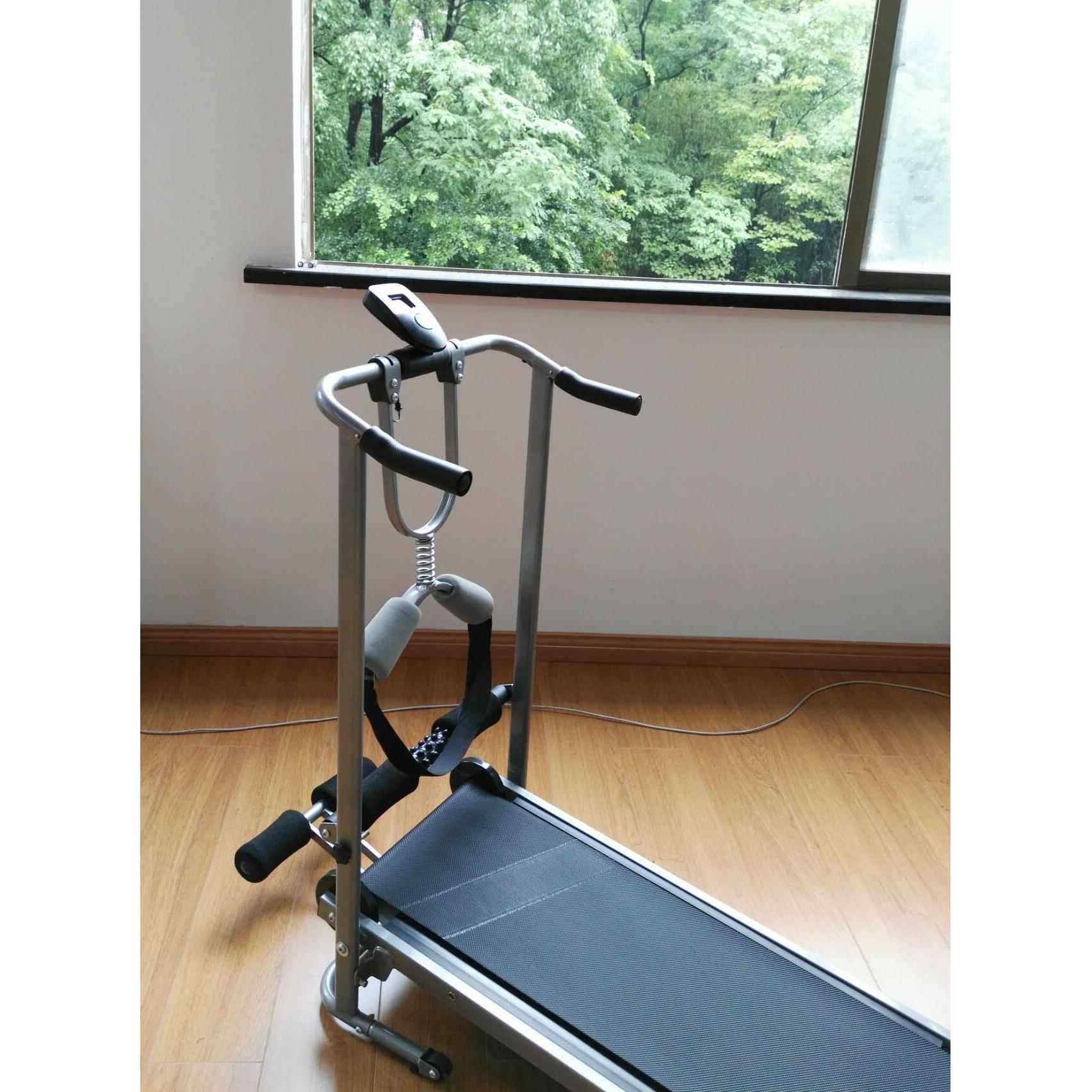 家居用品家用跑步 新运动仰卧器按摩助跑器多功能可折叠跑步机