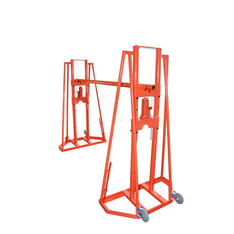 KORT可调液压放线架KRT-10液压放线架载荷100KN轴高1500mm放线架