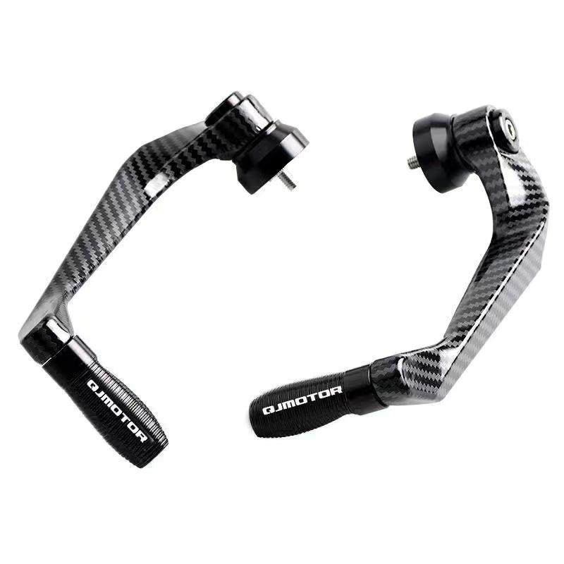 适用钱江赛600牛角护手 赛400/350/250/550s改装手柄防摔护弓配件