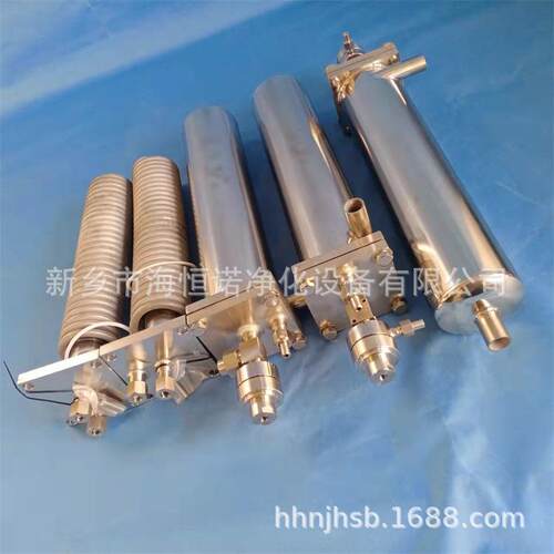 HP01B壁挂式不锈钢筒型取样冷却器HP01A单盘管立式恒温装置
