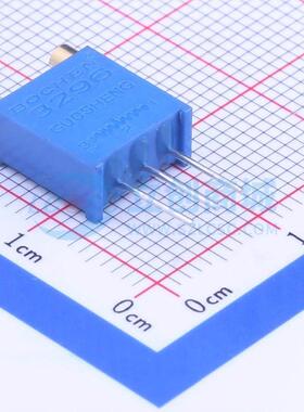 可调电阻/电位器 3296W-1-103 插件 10kΩ ±10% RES-ADJ-TH_3P