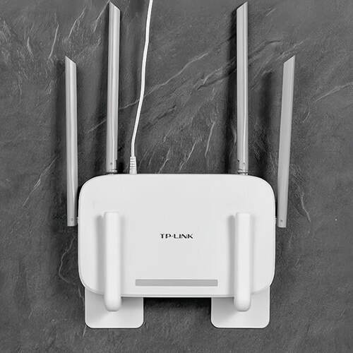 wifi路由器收纳盒子上墙神器机顶盒壁挂式固定器支撑托架放置物架