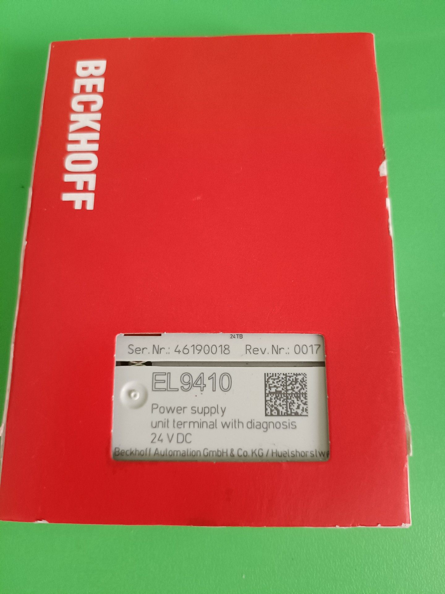 倍福模块EL9410现货。包装整洁原装正品，质保保证，支持顺