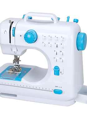 FH边S-5家05L蓝色缝纫机用缝纫机迷你便携式锁锁扣MFHSM-505眼缝