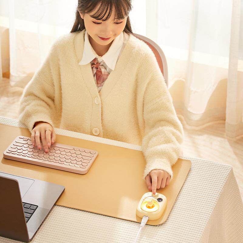 WL-i14加热桌垫超大发热暖桌垫办公室学生冬天桌面写字暖手电热板