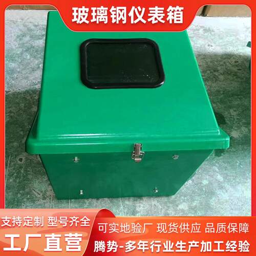 玻璃钢仪表保温保护箱带视窗仪表保温保护箱模压保护箱厂家