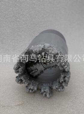 厂家直销75无芯带滚轮金刚石复合片pdc钻头矿山开采大理石切割