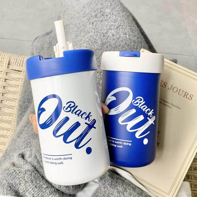 粗吸管喝粥豆浆杯家用便携外带保温壶早餐专用上班族牛奶密封316