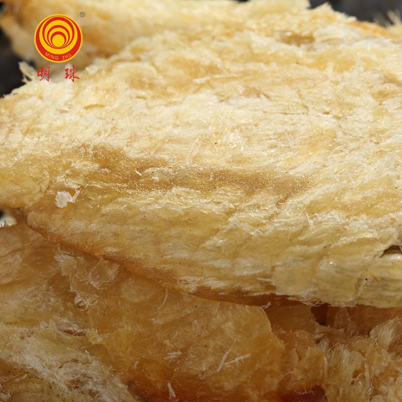 明珠舟山特产即食 零食小吃休闲 食品烤鱼片干 小鱼干 干鱼片250g