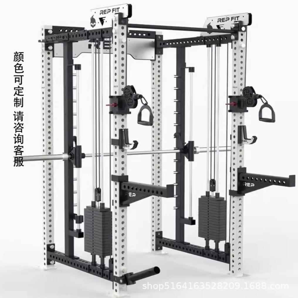 REP综合训练架小飞鸟龙门架多功能商用健身器材家用深蹲架卧推架