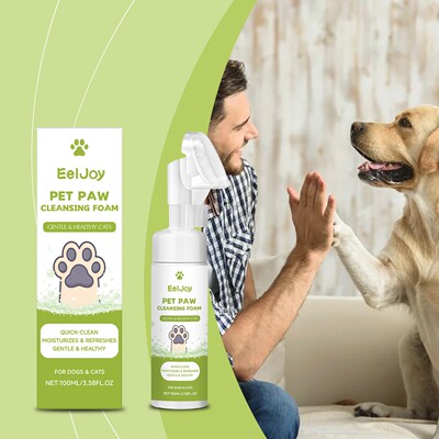 EELJOY Pet Paw Cleaner - Gently Cleans Dirt and Grime from C