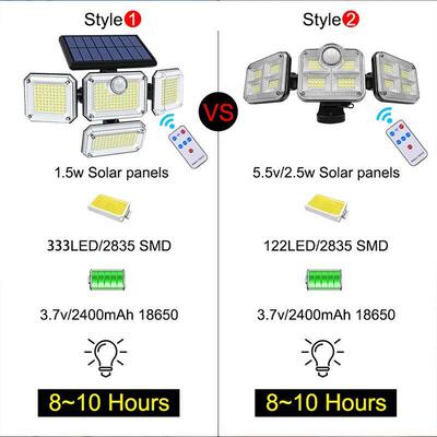 20w Solar Light 122/333led IP65 Waterproof Outdoor Indoor So