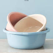 家用脸盆熟胶耐用卫生间洗衣盆学生宿舍厨房洗菜盆子工厂一件批发