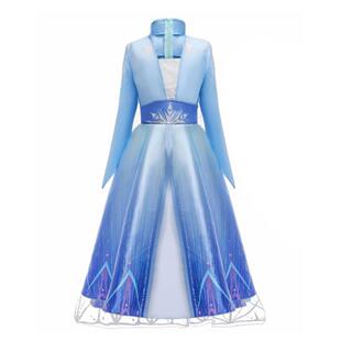 Anna Elsa Snow Princess Jasmine Frozen White Cosplay Costume