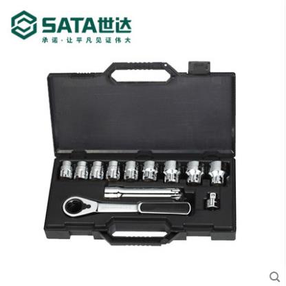 世达工具套装穿透式棘轮套筒扳手组套09131 09132 09133 09134