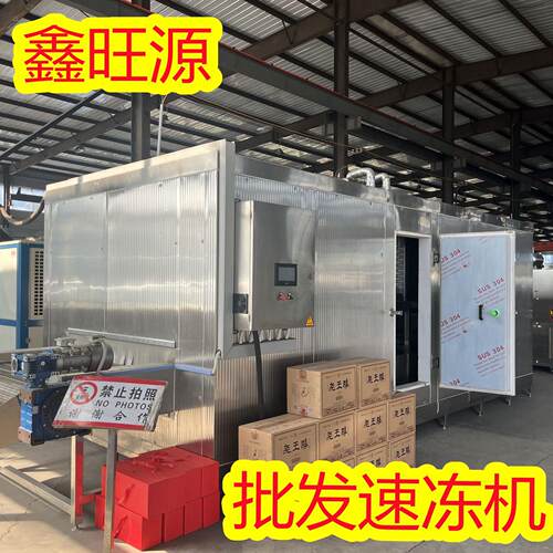 龙虾尾速冻机 隧道式速冻设备 海参液氮速冻机 液氮隧道式单冻机