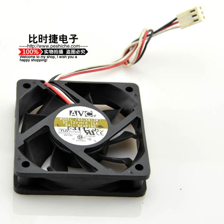 AVC 6015 6cm厘米12V 0.15A F6015B12MY 双滚珠静音机箱散热风扇