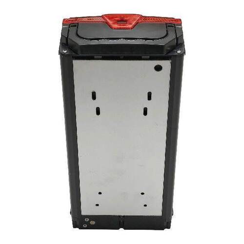 Electric Bike Battery Box Case Black Shelf Aluminum Alloy
