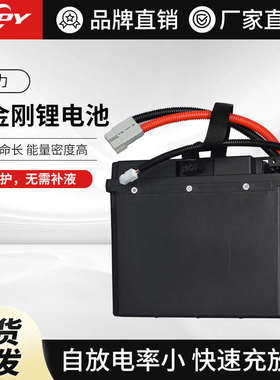 中力f4锂电池电动叉车电瓶地牛搬运车蓄电池24V20A40A叉车锂电池