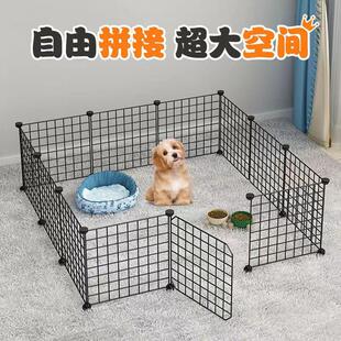 宠物围栏狗栅栏室内挡拦防狗狗猫咪门栏栅笼铁网围栏防越狱隔离门