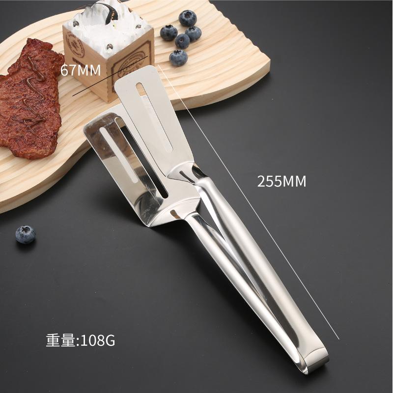 不锈钢煎鱼牛排夹子夹子厨房针