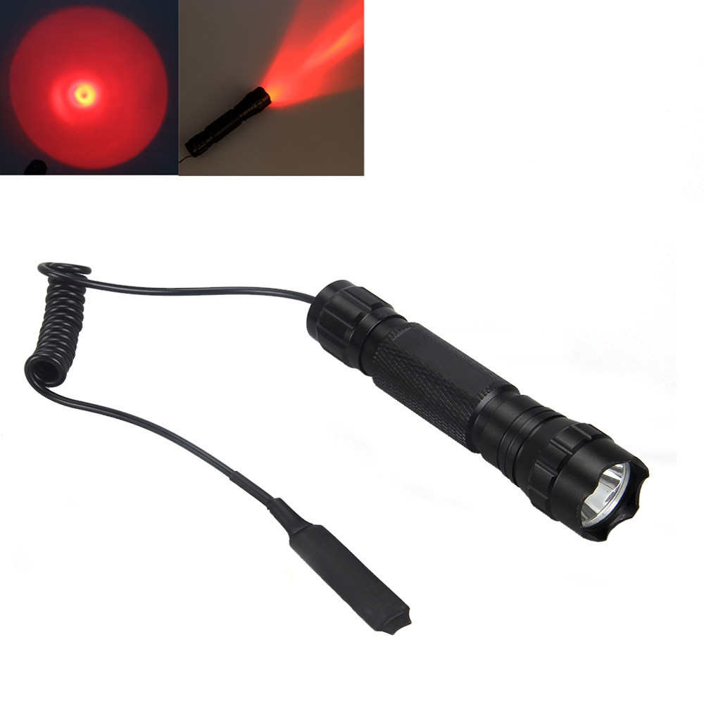 跨境热销501B白绿红蓝紫光 T6/L2强光多功能手电筒 验钞户外充电