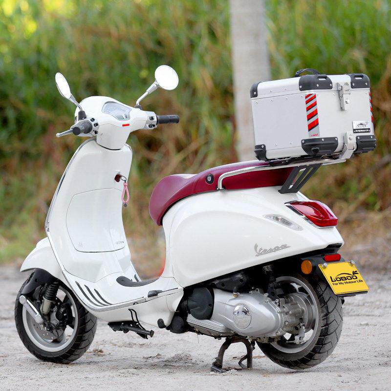 萝卜踏板车尾箱 维斯帕vespa150春天冲刺gts300尾箱后货支架