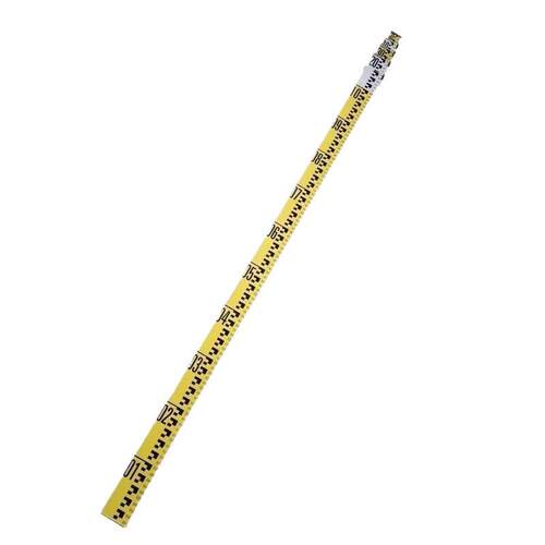 塔尺标尺刻度尺3/5/7米伸缩尺杆测量工具水准仪测量尺