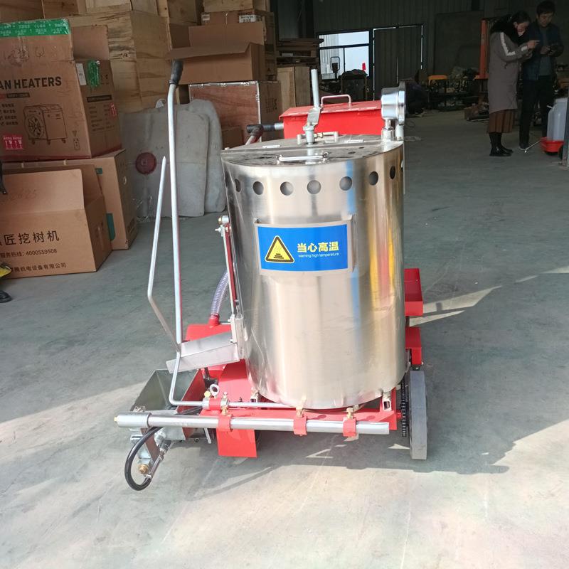 手推冷喷热熔划线机路高速划式线车冷喷 热热熔划线机喷冷车位划