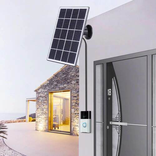 20W Solar Panel for Ring Doorbell IP65 Waterproof Solar