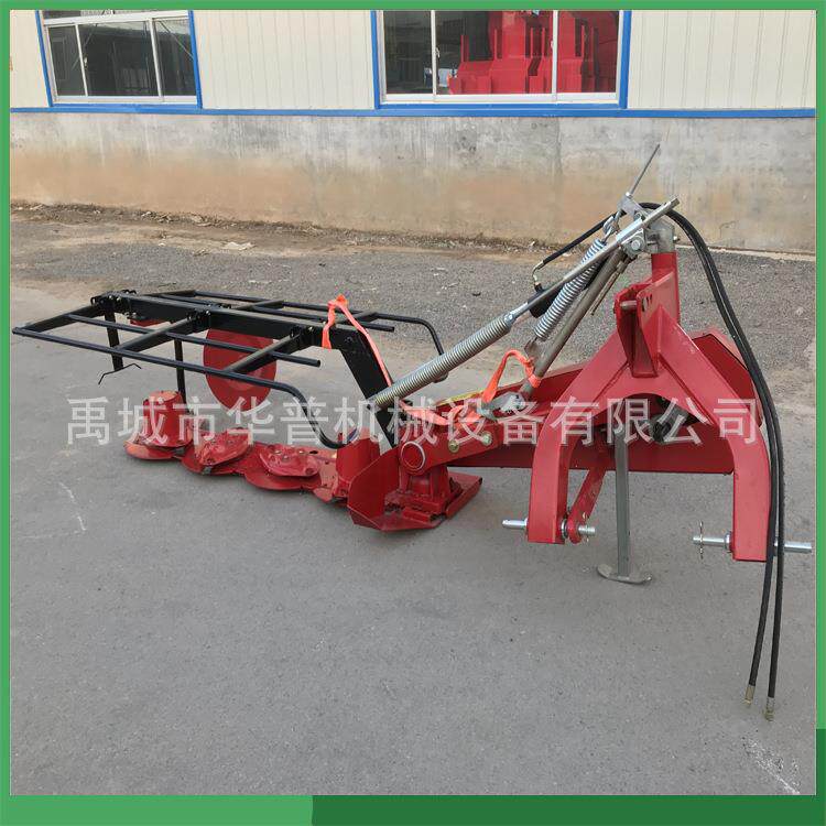 割草机多圆盘割草机后置四盘三刀割草机苜蓿杂草收割机
