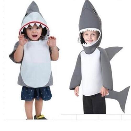 Great White Shark Costume, Kids Ocean Animal Performance