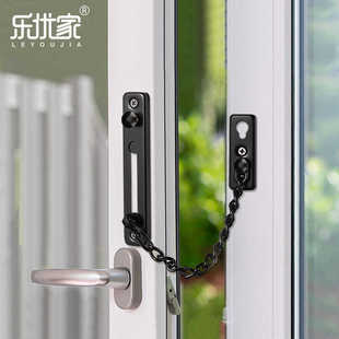 304不锈钢防盗链加厚门链反锁扣防盗扣保险门扣插销链扣锁门栓锁